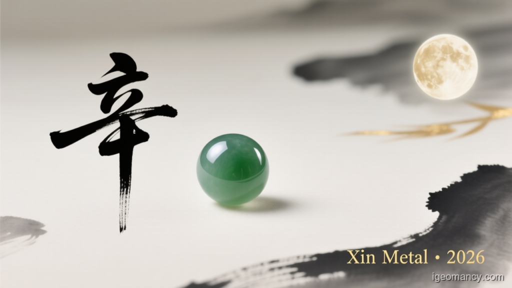 Xin Metal · 2026 — Xin Yin Metal Day Master BaZi Forecast: September 21, 2026 — 戊戌 Earth Dog Day | iGeomancy