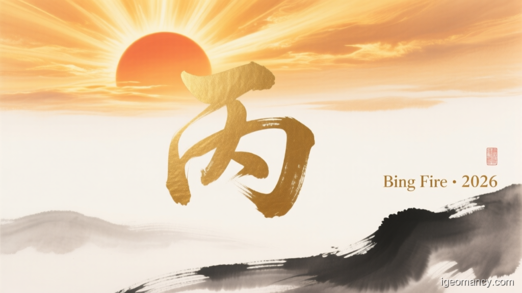 Bing Fire · 2026 — Bing Yang Fire Day Master BaZi Forecast: September 22, 2026 — 己亥 Earth Pig Day | iGeomancy