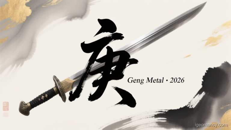 Geng Yang Metal Day Master BaZi Forecast: September 22, 2026 — 己亥 Earth Pig Day | iGeomancy