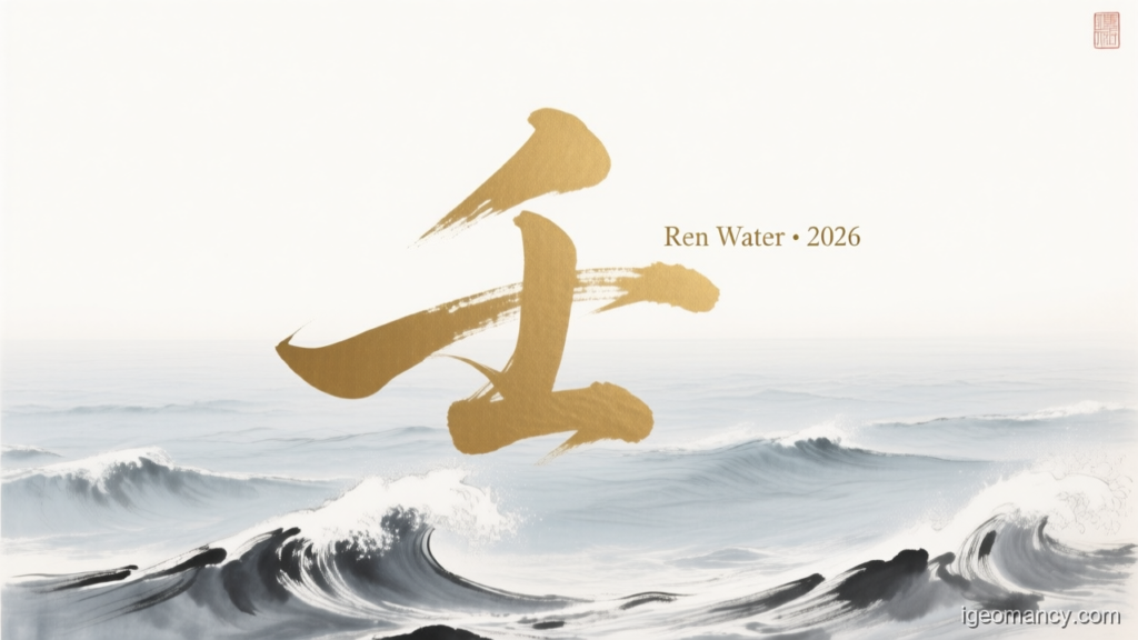 Ren Water · 2026 — Ren Yang Water Day Master BaZi Forecast: September 22, 2026 — 己亥 Earth Pig Day | iGeomancy