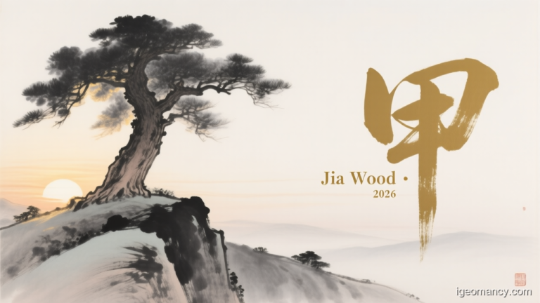 Jia Yang Wood Day Master BaZi Forecast: September 23, 2026 — 庚子 Metal Rat Day | iGeomancy