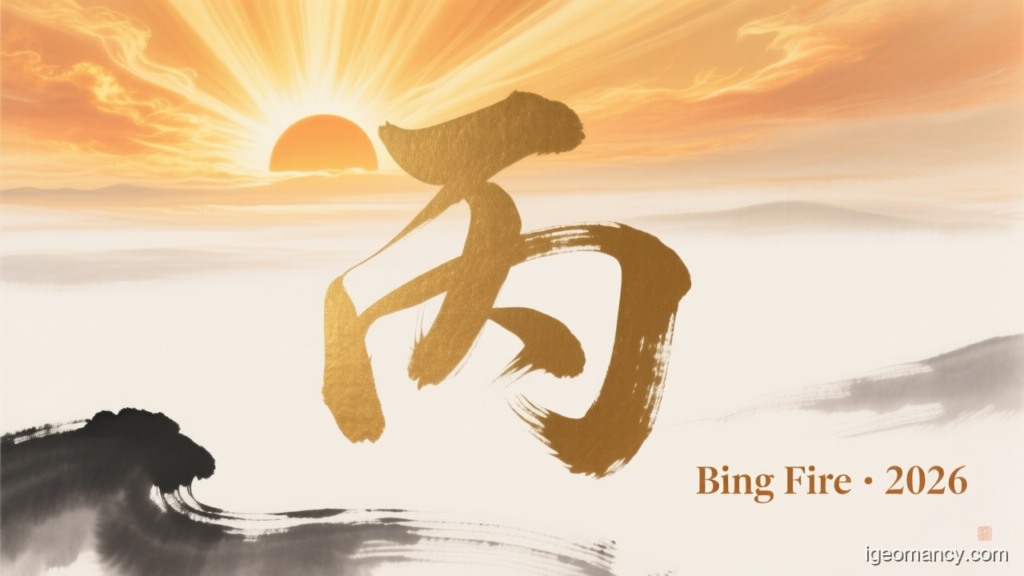 Bing Fire · 2026 — Bing Yang Fire Day Master BaZi Forecast: September 23, 2026 — 庚子 Metal Rat Day | iGeomancy
