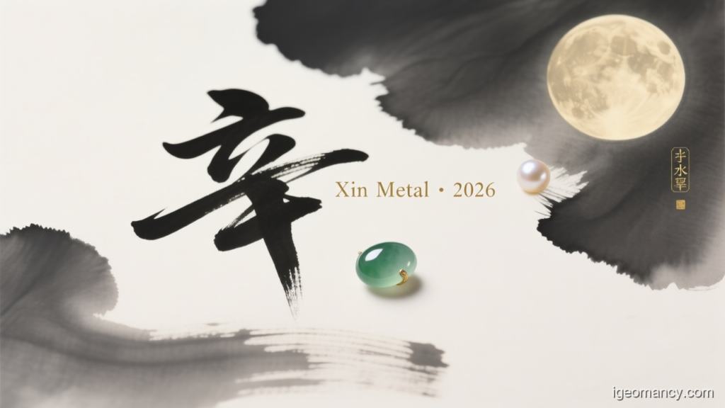 Xin Metal · 2026 — Xin Yin Metal Day Master BaZi Forecast: September 23, 2026 — 庚子 Metal Rat Day | iGeomancy