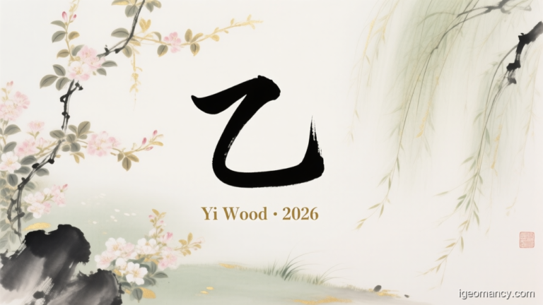 Yi Yin Wood Day Master BaZi Forecast: 24 September 2026 — 辛丑 (Metal Ox) Day | iGeomancy