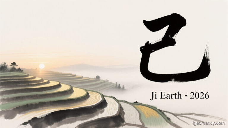 Ji Yin Earth Day Master BaZi Forecast: September 24, 2026 — 辛丑 Metal Ox Day | iGeomancy