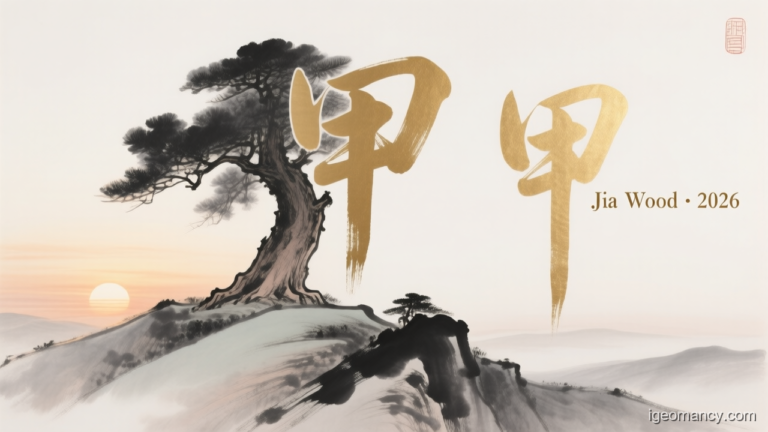 Jia Yang Wood Day Master BaZi Forecast: September 25, 2026 — 壬寅 Water Tiger Day | iGeomancy
