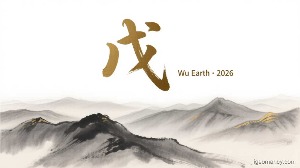 Wu Earth · 2026 — Wu Yang Earth Day Master BaZi Forecast: September 25, 2026 — 壬寅 Water Tiger Day | iGeomancy
