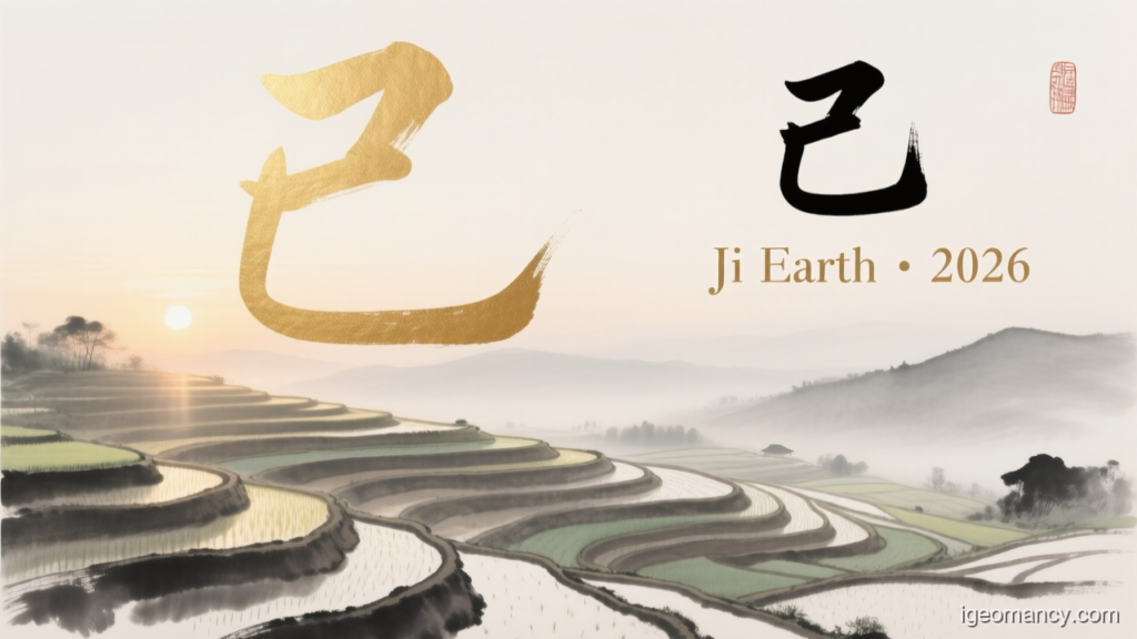 Ji Earth · 2026 — Ji Yin Earth Day Master BaZi Forecast: September 25, 2026 — 壬寅 (Water Tiger) Day | iGeomancy