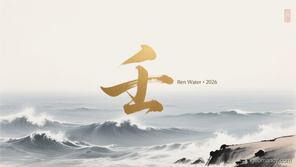 Ren Water · 2026 — Ren Yang Water Day Master BaZi Forecast: September 25, 2026 — 壬寅 Water Tiger Day | iGeomancy