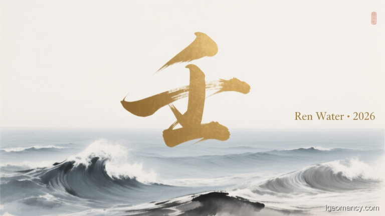 Ren Yang Water Day Master BaZi Forecast: September 27, 2026 — 甲辰 Wood Dragon Day | iGeomancy
