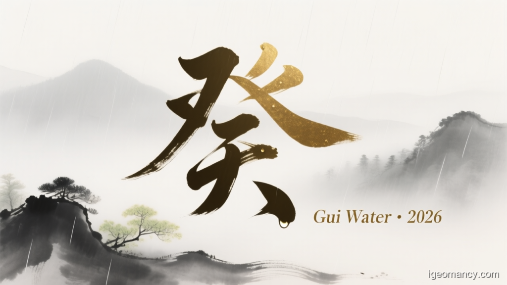 Gui Water · 2026 — Gui Yin Water Day Master BaZi Forecast: September 27, 2026 — 甲辰 Wood Dragon Day | iGeomancy