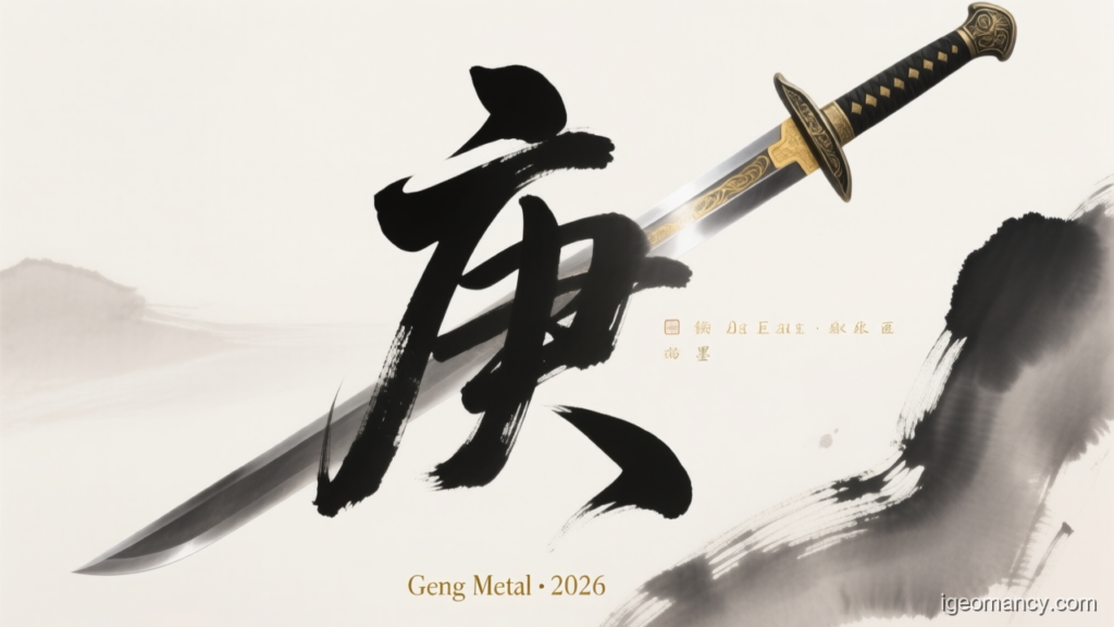 Geng Metal · 2026 — Geng Yang Metal Day Master BaZi Forecast: September 28, 2026 — 乙巳 Wood Snake Day | iGeomancy