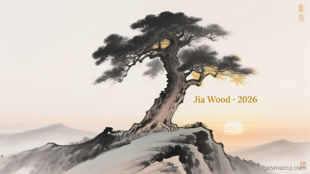 Jia Wood · 2026 — Jia Yang Wood Day Master BaZi Forecast: September 29, 2026 — 丙午 Fire Horse Day | iGeomancy