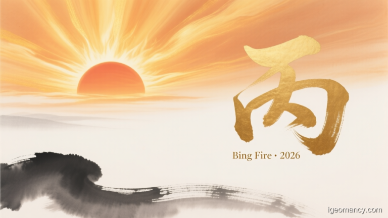 Bing Yang Fire Day Master BaZi Forecast: September 29, 2026 — 丙午 Fire Horse Day | iGeomancy
