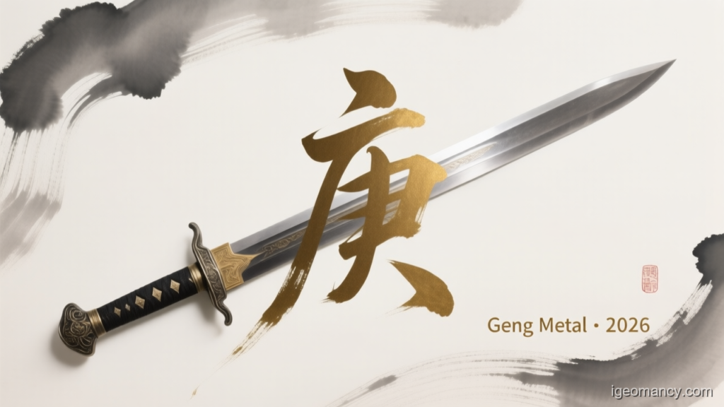 Geng Metal · 2026 — Geng Yang Metal Day Master BaZi Forecast: September 30, 2026 — 丁未 Fire Goat Day | iGeomancy