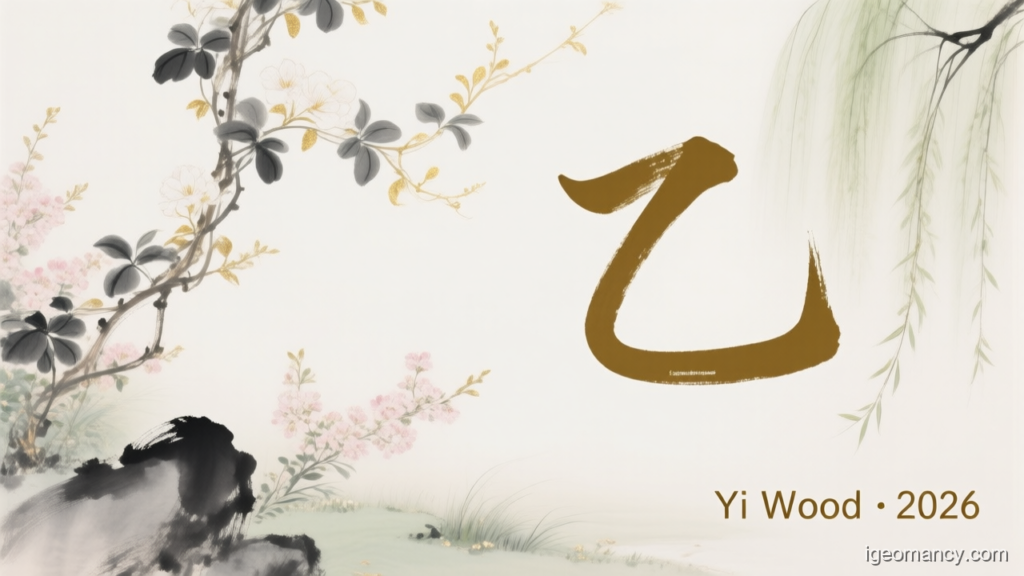 Yi Wood · 2026 — Yi Yin Wood Day Master BaZi Forecast: October 2, 2026 — 己酉 Earth Rooster Day | iGeomancy