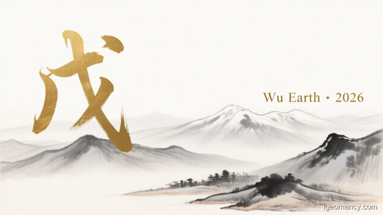 Wu Yang Earth Day Master BaZi Forecast: October 2, 2026 — 己酉 Earth Rooster Day | iGeomancy