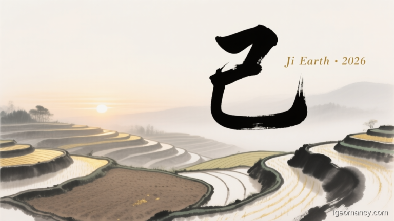Ji Yin Earth Day Master BaZi Forecast: October 2, 2026 — 己酉 Earth Rooster Day | iGeomancy