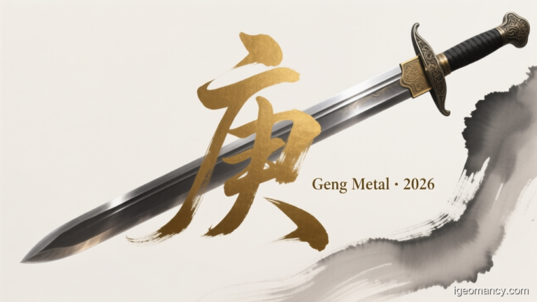 Geng Yang Metal Day Master BaZi Forecast: October 2, 2026 — 己酉 Earth Rooster Day | iGeomancy