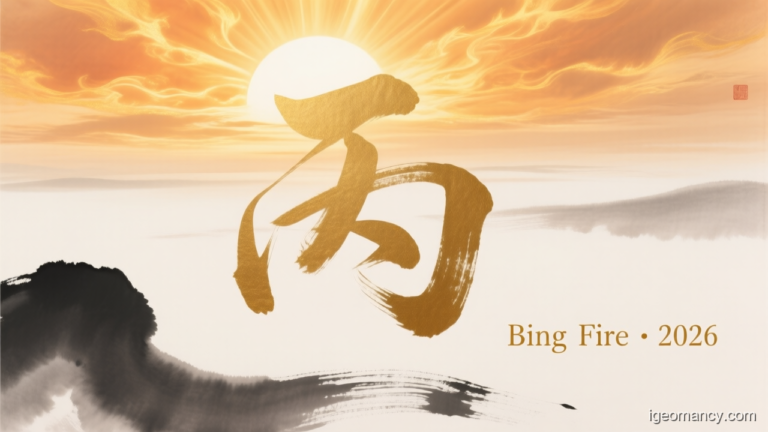 Bing Yang Fire Day Master BaZi Forecast: October 3, 2026 — 庚戌 Metal Dog Day | iGeomancy