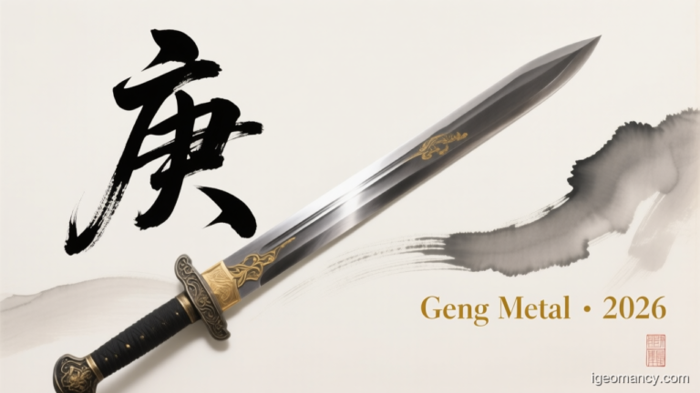 Geng Yang Metal Day Master BaZi Forecast: October 3, 2026 — 庚戌 Metal Dog Day | iGeomancy