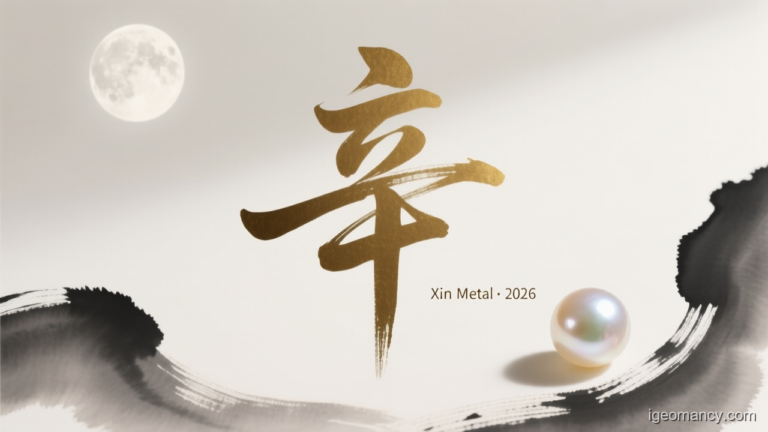 Xin Yin Metal Day Master BaZi Forecast: October 3, 2026 — 庚戌 (Metal Dog) Day | iGeomancy