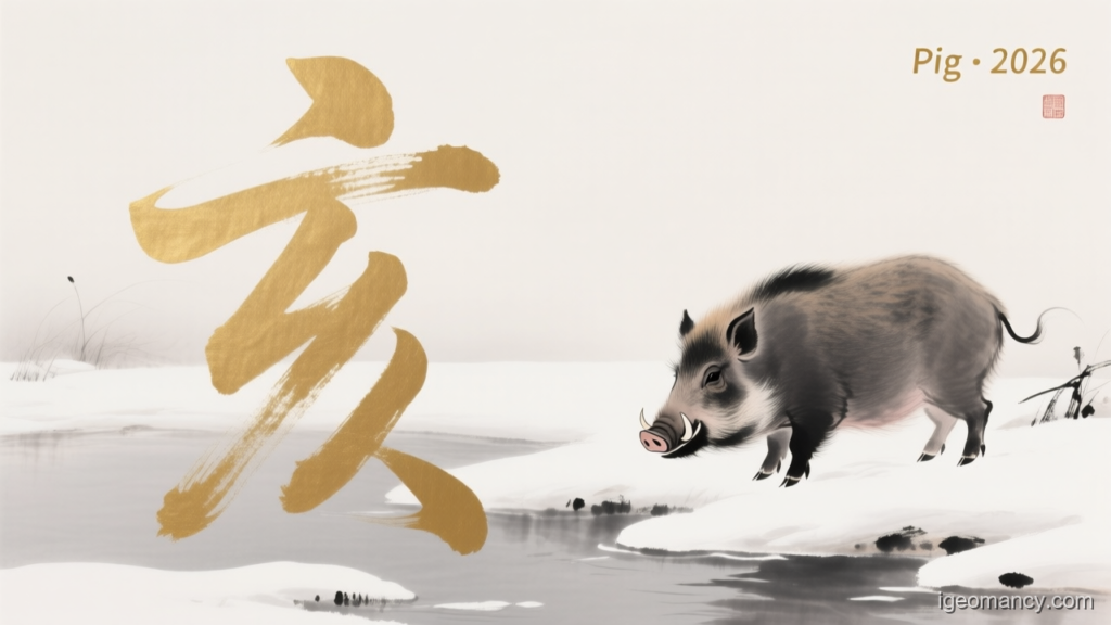 Pig · 2026 — BaZi Daily Forecast: October 4, 2026 — 辛亥 Metal Pig Day | iGeomancy