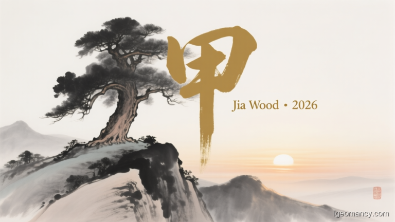 Jia Yang Wood Day Master BaZi Forecast: October 4, 2026 — 辛亥 (Metal Pig) Day | iGeomancy