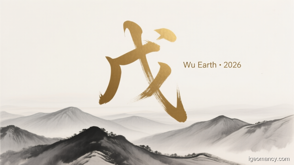 Wu Earth · 2026 — Wu Yang Earth Day Master BaZi Forecast: October 4, 2026 — 辛亥 Metal Pig Day | iGeomancy
