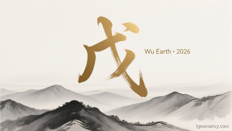 Wu Yang Earth Day Master BaZi Forecast: October 4, 2026 — 辛亥 Metal Pig Day | iGeomancy