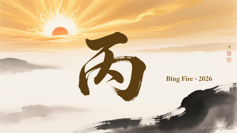 Bing Yang Fire Day Master BaZi Forecast: October 5, 2026 — 壬子 Water Rat Day | iGeomancy