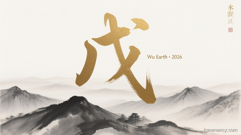 Wu Earth · 2026 — Wu Yang Earth Day Master BaZi Forecast: October 5, 2026 — 壬子 Water Rat Day | iGeomancy