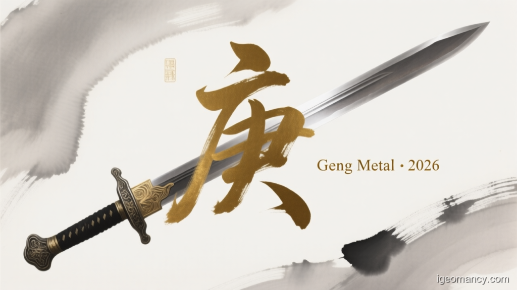 Geng Metal · 2026 — Geng Yang Metal Day Master BaZi Forecast: October 5, 2026 — 壬子 Water Rat Day | iGeomancy