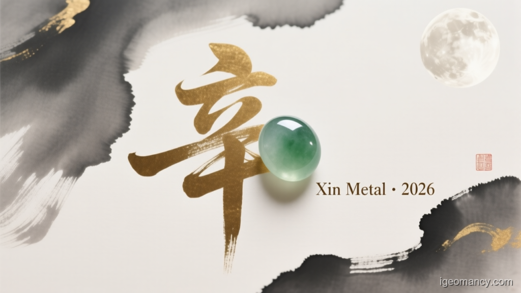 Xin Metal · 2026 — Xin Yin Metal Day Master BaZi Forecast: October 5, 2026 — 壬子 Water Rat Day | iGeomancy