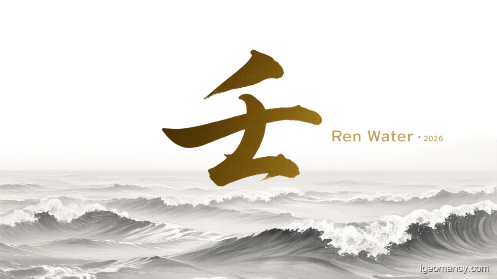 Ren Water · 2026 — Ren Yang Water Day Master BaZi Forecast: October 5, 2026 — 壬子 Water Rat Day | iGeomancy