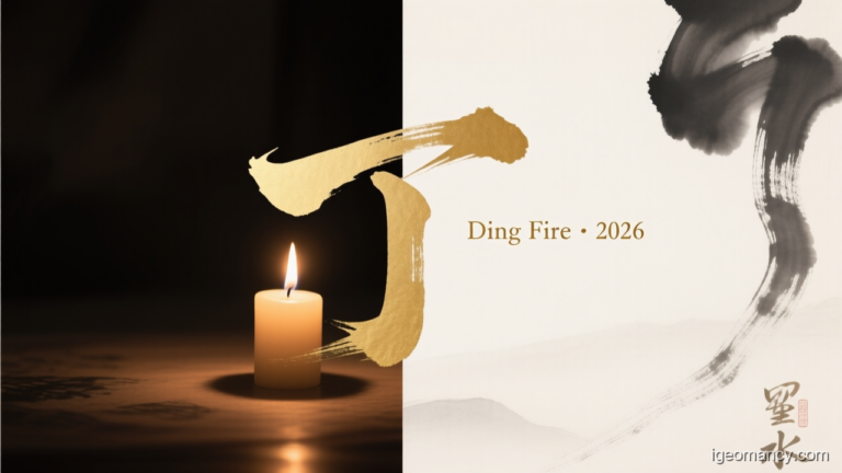 Ding Yin Fire Day Master BaZi Forecast: October 6, 2026 — 癸丑 Water Ox Day | iGeomancy
