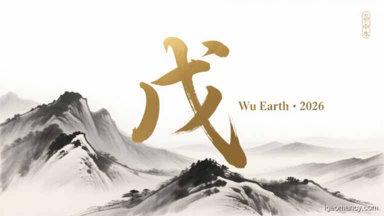 Wu Yang Earth Day Master BaZi Forecast: October 6, 2026 — 癸丑 Water Ox Day | iGeomancy