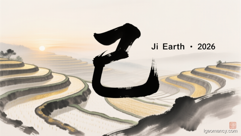 Ji Yin Earth Day Master BaZi Forecast: October 6, 2026 — 癸丑 Water Ox Day | iGeomancy
