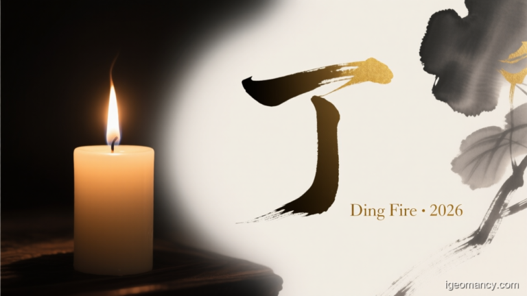 Ding Yin Fire Day Master BaZi Forecast: October 7, 2026 — 甲寅 Wood Tiger Day | iGeomancy