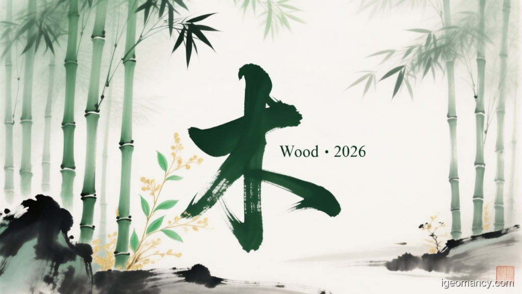 Wood · 2026 — Tong Shu 通書 Daily Almanac: 2026-10-07 — 执 (守成之意。 宜：纳采、嫁娶、动土、入殓。 忌：入宅、开市。) Day | iGeomancy