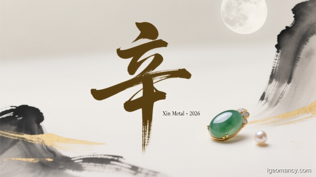 Xin Metal · 2026 — Xin Yin Metal Day Master BaZi Forecast: October 7, 2026 — 甲寅 Wood Tiger Day | iGeomancy