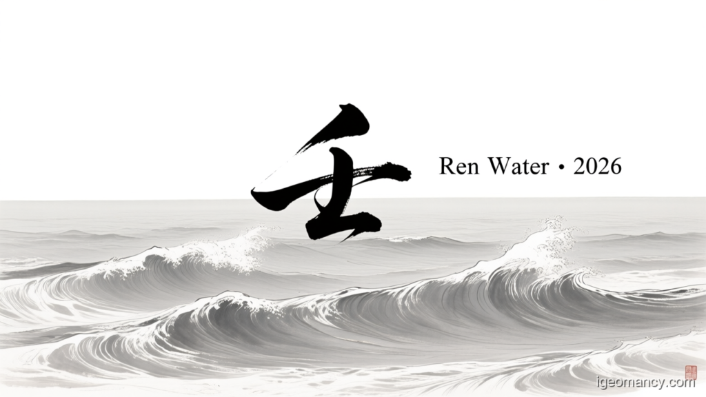 Ren Water · 2026 — Ren Yang Water Day Master BaZi Forecast: October 7, 2026 — 甲寅 Wood Tiger Day | iGeomancy