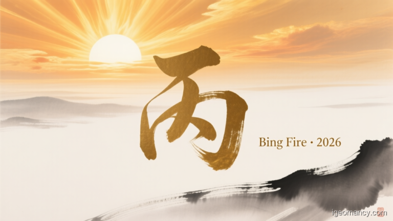 Bing Yang Fire Day Master BaZi Forecast: October 8, 2026 — 乙卯 Wood Rabbit Day | iGeomancy