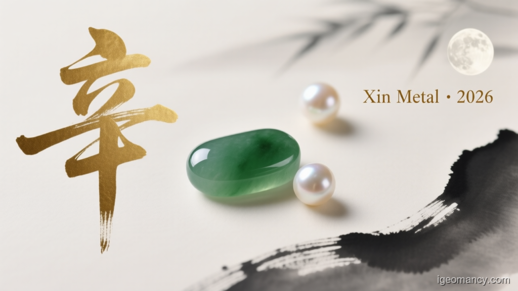 Xin Metal · 2026 — Xin Yin Metal Day Master BaZi Forecast: October 8, 2026 — 乙卯 Wood Rabbit Day | iGeomancy