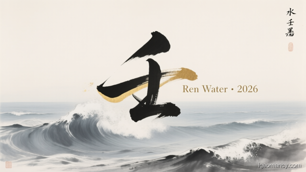 Ren Water · 2026 — Ren Yang Water Day Master BaZi Forecast: October 8, 2026 — 乙卯 Wood Rabbit Day | iGeomancy