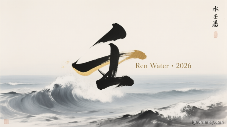 Ren Yang Water Day Master BaZi Forecast: October 8, 2026 — 乙卯 Wood Rabbit Day | iGeomancy