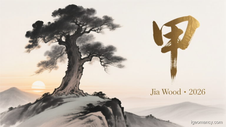 Jia Yang Wood Day Master BaZi Forecast: October 9, 2026 — 丙辰 Fire Dragon Day | iGeomancy