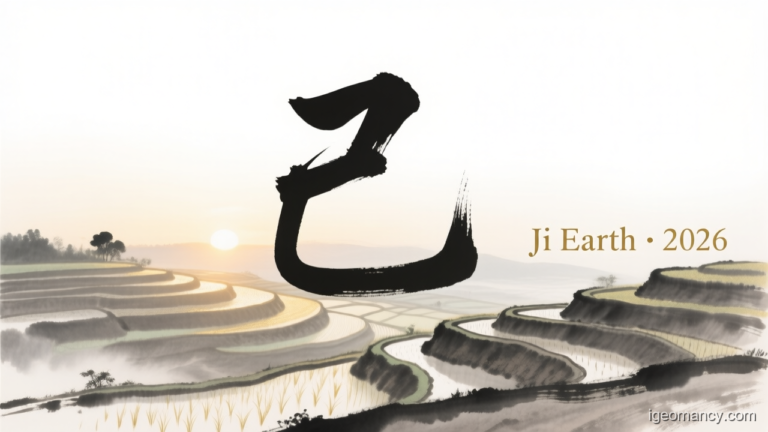 Ji Yin Earth Day Master BaZi Forecast: October 9, 2026 — 丙辰 Fire Dragon Day | iGeomancy
