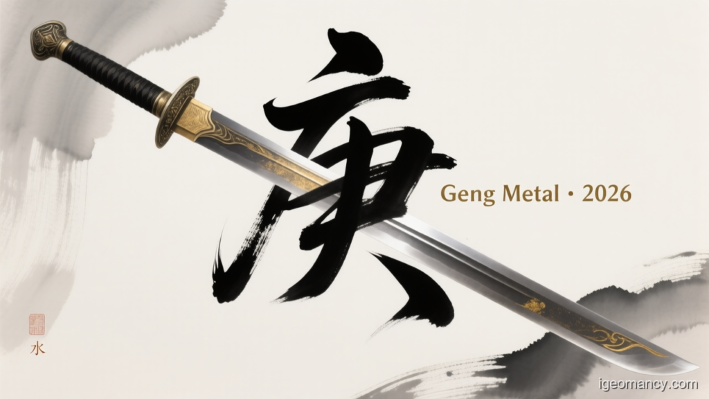 Geng Metal · 2026 — Geng Yang Metal Day Master BaZi Forecast: 2026-10-01 — 戊申 Earth Monkey Day | iGeomancy