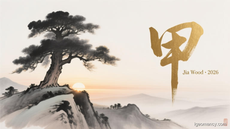 Jia Yang Wood Day Master BaZi Forecast: 2026-10-01 — 戊申 (Earth Monkey) Day | iGeomancy